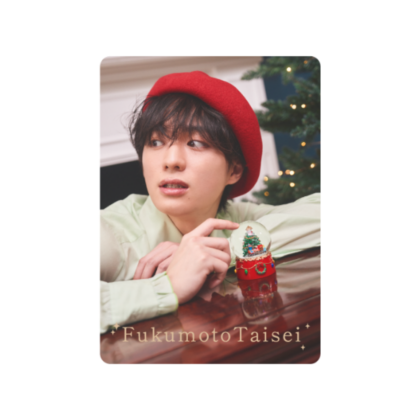 「Xmas」皆さんお待たせしました、やっと出ましたトレカ