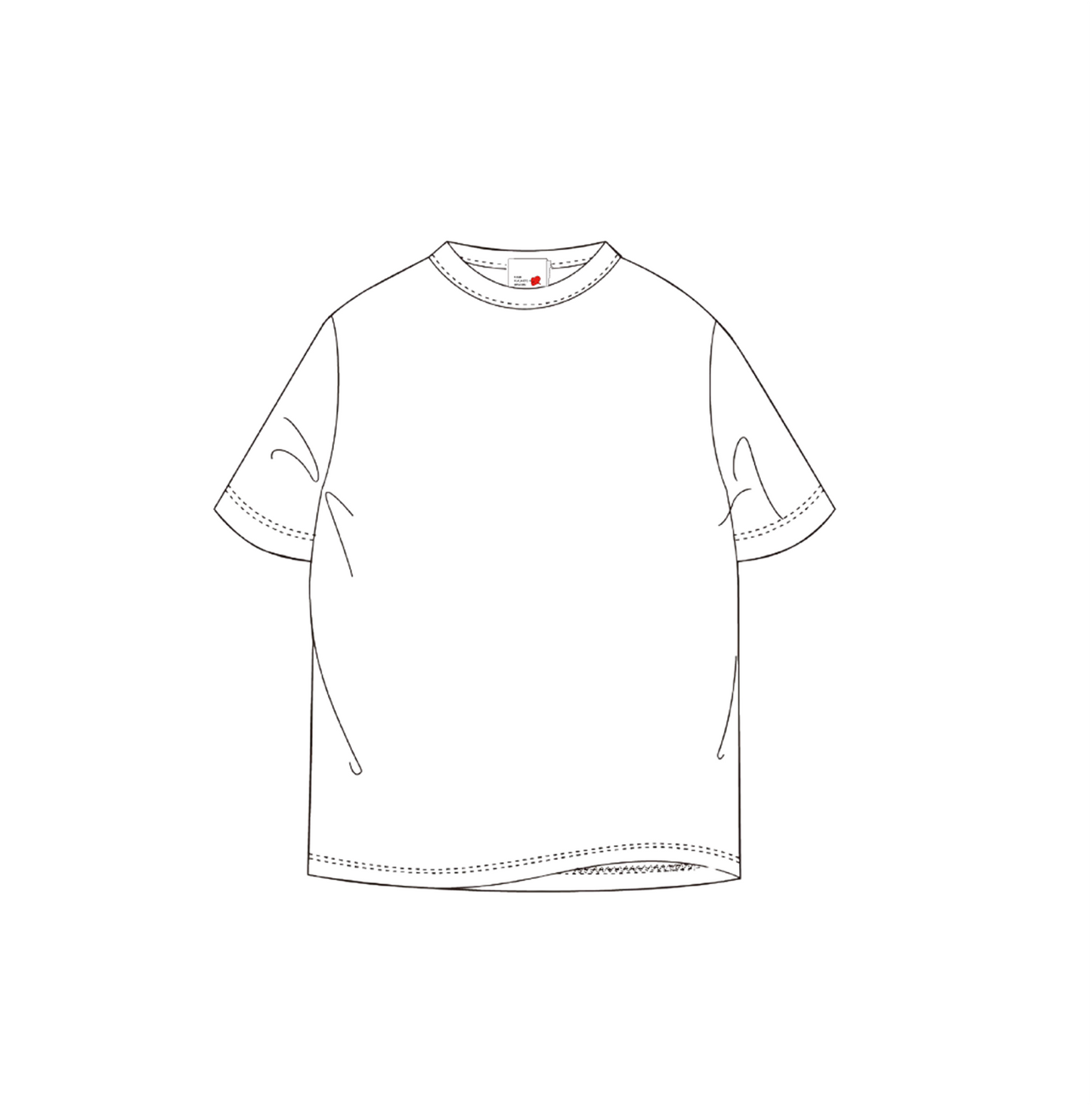 「EXPO」バックプリントTシャツ<ホワイト>