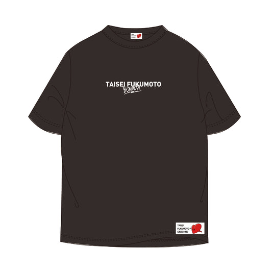 Embroidered T-shirt (black)