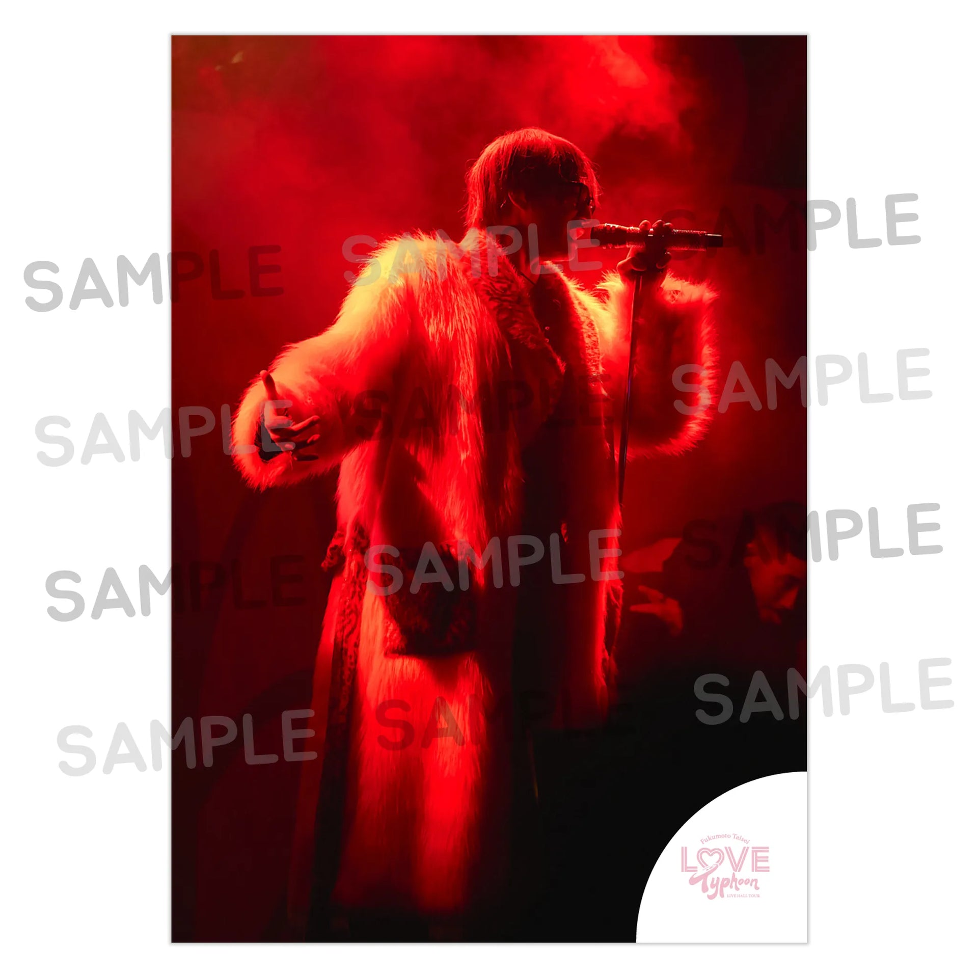 早い者勝ち 受注販売】LOVE Goods Official 福本大晴 – Photo3 Tour Typhoon アイドル