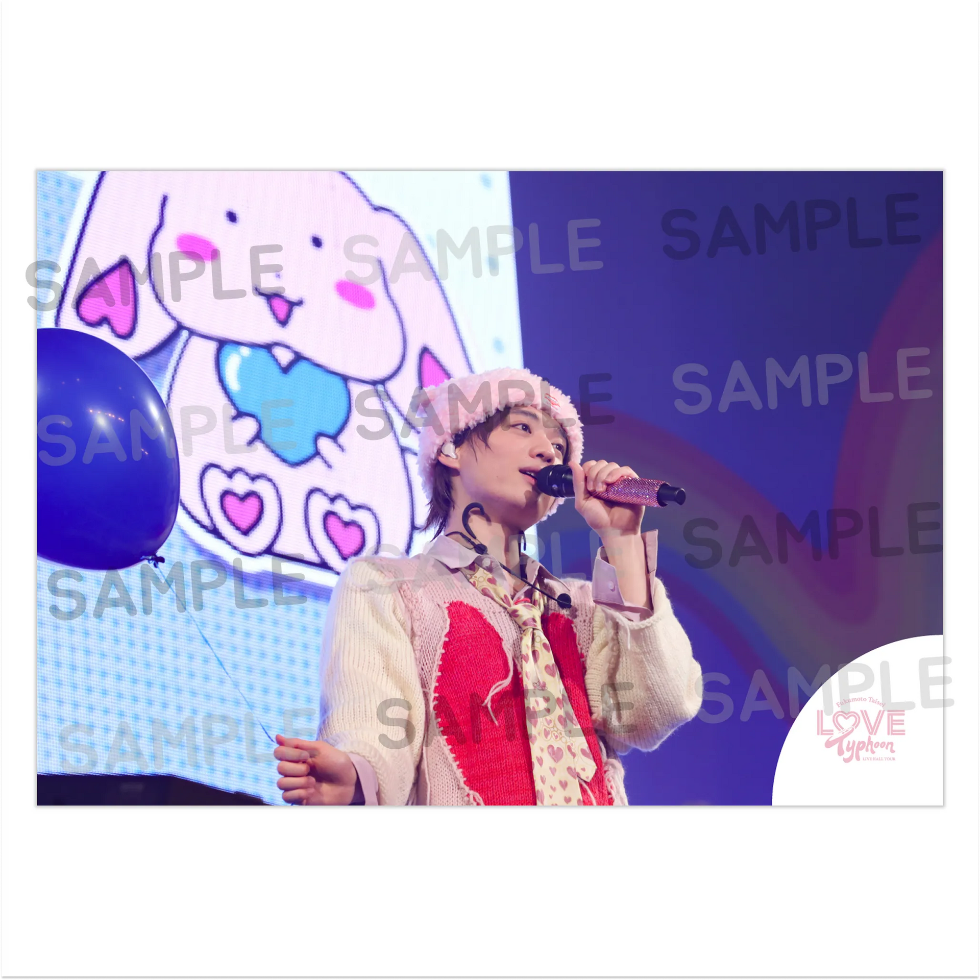 受注販売】LOVE Typhoon Tour Photo6 – 福本大晴 Official Goods